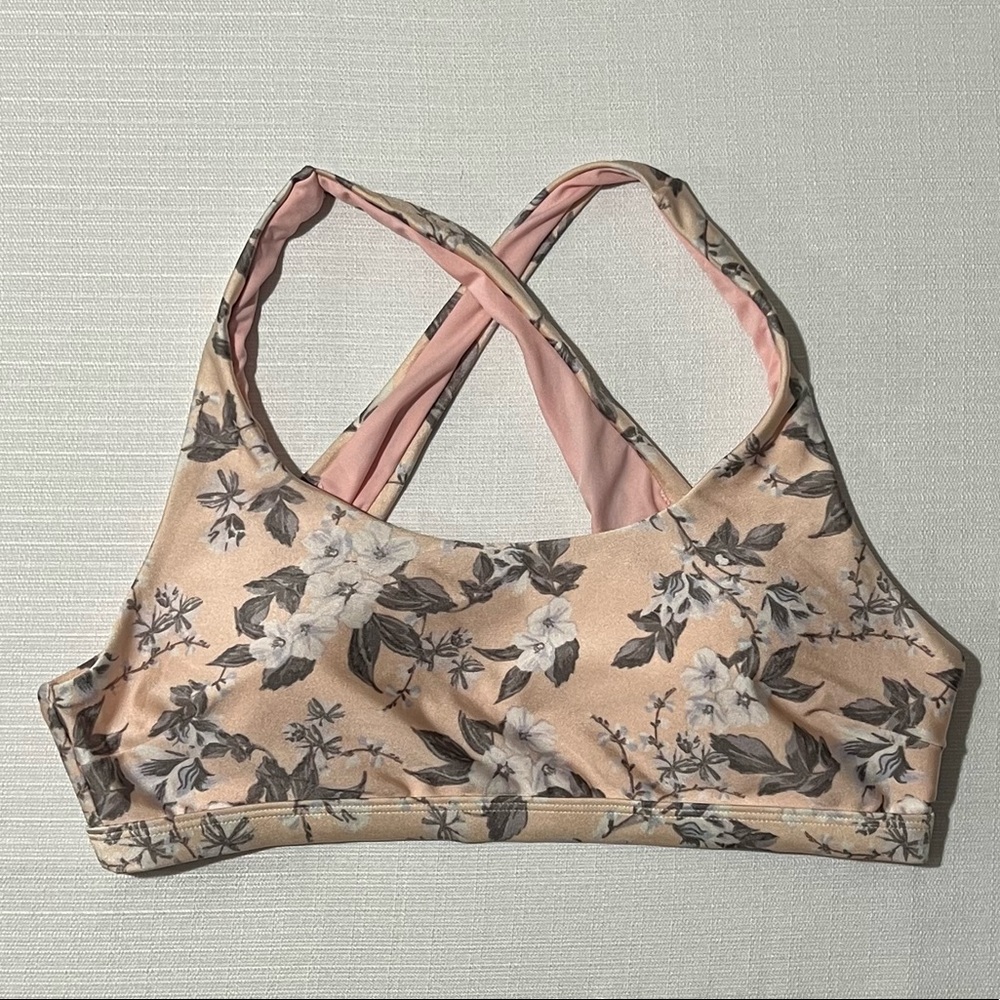 Printed Bikini Top by Garage Clothing